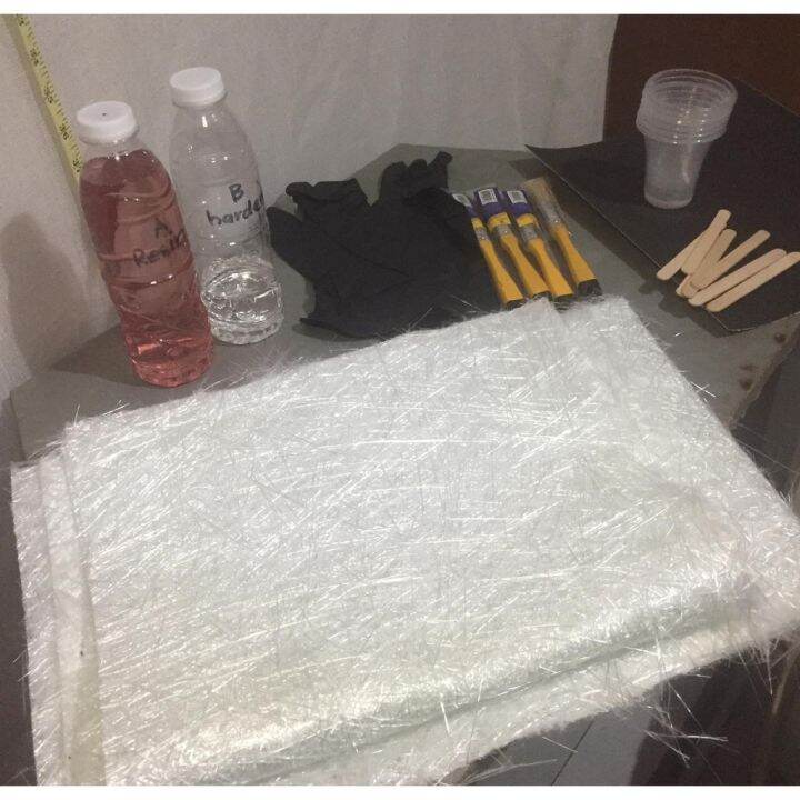 Complete set of fiberglass repair kit Lazada PH