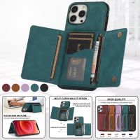 ✻♀ Tri-fold Wallet Case for iPhone 13 Pro Max 12 Mini 11 XR XS 7 8 Plus Vintage Leather Folio 4 Card Slot Magnetic Phone Cover