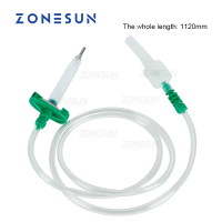 ZONESUN หัวฉีดเติมลม Pinhold,สำหรับเครื่องเติมของเหลวเหนี่ยวนำไฟฟ้าอัตโนมัติ (เฉพาะอุปกรณ์เสริม)