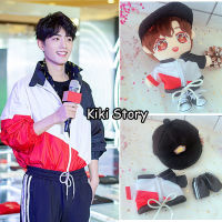 Genuine 20CM Sean Xiao Zhan Yibo Doll Clothes School Sport Coat Pants Toy Dolls Accessories Fans Gifts