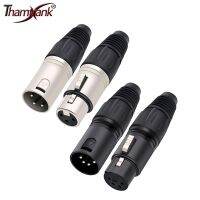 【YF】 10pcs XLR Connector 3/4/5/6Pins Male Plugs   Female Jacks for Microphone Extension Cable Audio