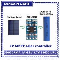 【YF】◑卐✐  MPPT Controller 1A 4.2V 3.7V 18650 LiPo Lithium Battery Charger Module SD05CRMA Panel Charging