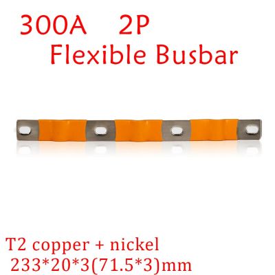 【Exclusive】 300A 2P Busbar สำหรับ24V แบตเตอรี่ลิเธียม12V 200A แพ็ค36V 400A LiFePo4 60V 500A ท่อนิกเกิลรถบัสบาร์ทองแดง48V 600A Power Wall