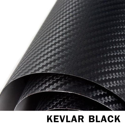 Alicar สติ๊กเกอร์เคฟล่า 3D สีดำ (50x152cm.)
