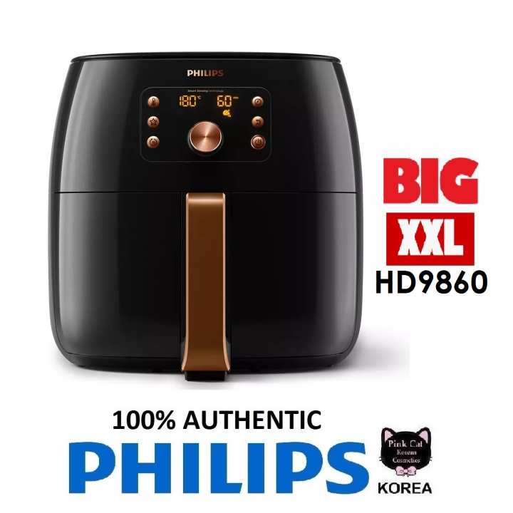 Philips Premium Digital Smart Sensing XXL Airfryer, Black