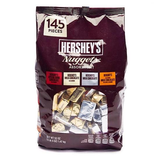 Kẹo chocolate hershey nuggets 1,47kg của mỹ - ảnh sản phẩm 4