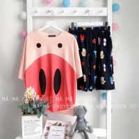 Cartoon SHORT &amp; 3D uni Clothes SET streetwear