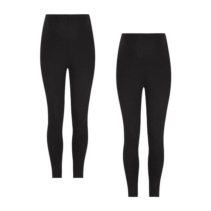 กางเกงเลกกิ้งคุณแม่-mothercare-black-maternity-leggings-2-pack-nb411