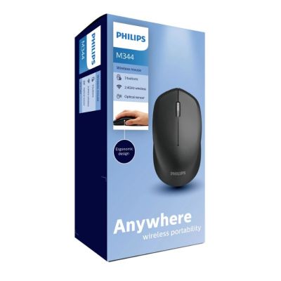 Philips M344 1600DPI 2.4Ghz Wireless Mouse