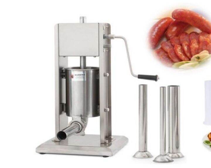 Sausage Maker Meat Stuffer TV5L Manual Vertical Sausage Filler 5 liter