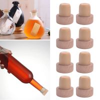 24Pc Wine Bottle Corks T Shaped Cork Plugs for Wine Cork Wine Stopper Reusable Wine Corks Wooden and Rubber Wine Stopper