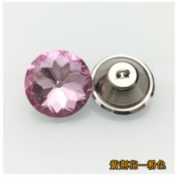 ✑✖ a7 20MM Soft bag crystal button sofa diamond button pull button fixed threading back button flower diamond decorative button