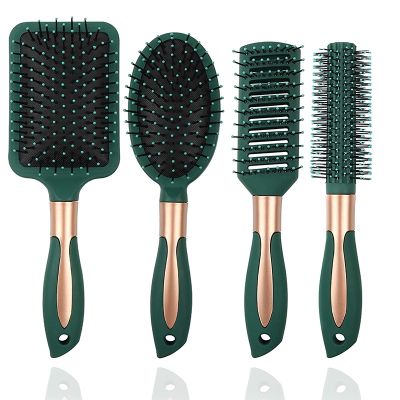 【CC】 Wholesale1/4Pcs Detangle Hairbrush Air Cushion Combs Scalp Massage Comb Hair Hairdressing