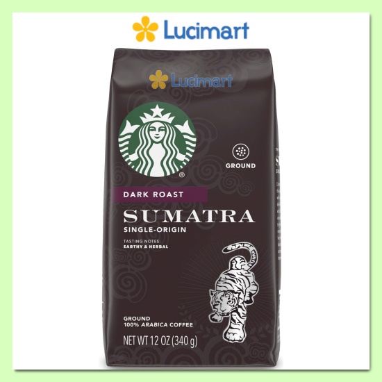 Cà phê starbucks rang xay sẵn nguyên chất 100% arabica coffee - ảnh sản phẩm 1