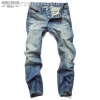 ○ □ Calça Jeans Rasgada Masculina Moda De Rua Nostálgica Calça เข้ารูปพอดีลำลอง Algodalta Qualidade 2022