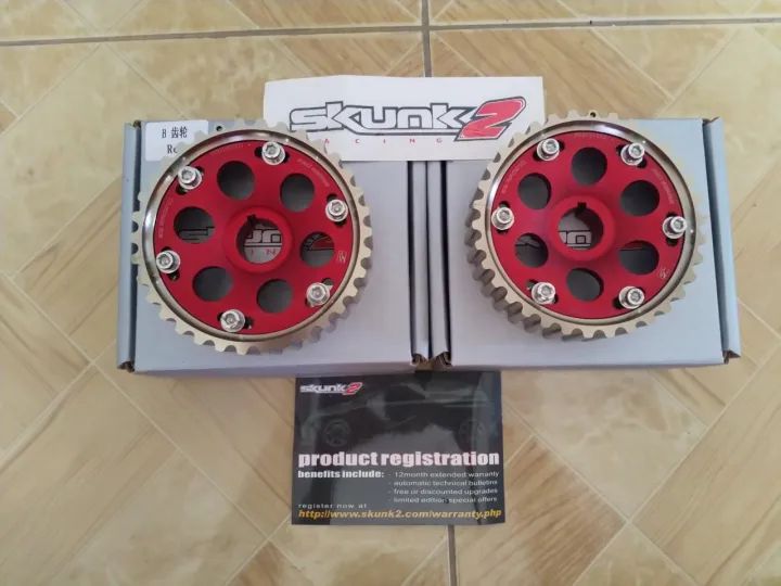 Skunk Pro Racing Cam Gear for DOHC engine B16 B18 B20 Red Lazada PH