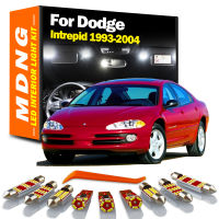 MDNG Canbus โคมไฟในร่มสำหรับ Dodge Intrepid 1993-2000 2001 2002 2003 2004หลอดไฟ LED ภายในแผนที่โดมชุดไฟไม่มีข้อผิดพลาด