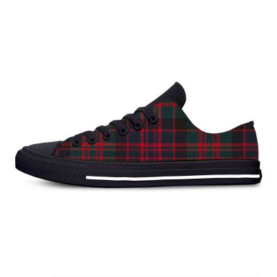 hot【DT】✤№  Hot MacDonald Tartan Scottish Stewart Shoes Men Sneakers Low Top Classic Board