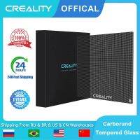 Creality แผ่น235X235x4mm ที่นอนกระจกเทมเปอร์3มิติสำหรับ Ender3 / Ender 3 V2 / Ender 3 Pro