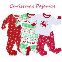 Boys Girls Pajamas Sets Children Christmas Sleepwear Baby Pijama Kids Motorcycle Airplane Rocket Dinosaur Owl Printed Nightwear