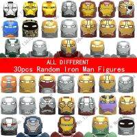 30pcs Different Style Buliding Blocks Mini Bricks Action Figures Heads Educational Kid Toys Birthday Gifts