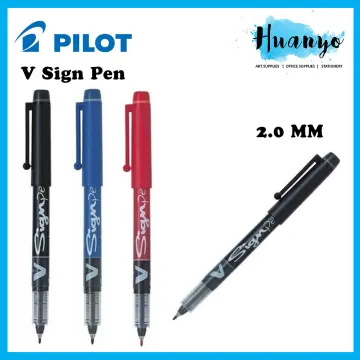 3 stylos v-sign pen Multicolore Pilot 