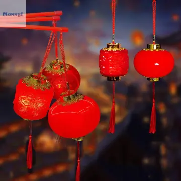 DIY Chinese Lantern Retro Style Portable Blossom Flower Light Lamp