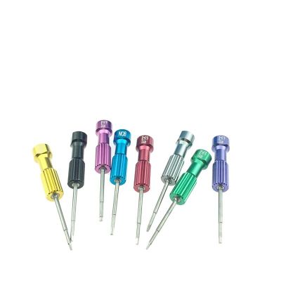 8Pcs/Set Dental Implant Screw Driver Tool Kit Micro Screwdriver For Implants System Drilling Tool Dental Supplies 63Mm Long