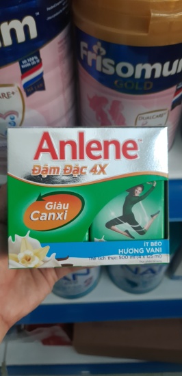 Lốc 4 hộp sữa anlene đậm đặc 4x vani 125ml - ảnh sản phẩm 1