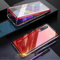 BKKONLINE For Luxury Smart หัวเว่ย P30 Pro, หัวเว่ย P30Pro หรูหราฮาร์ดคุ้มครองเต็มรูปแบบกรณีโทรศัพท์สำหรับ 360 แม่เหล็กดูดซับกรณีสำหรับหัวเว่ย P30 Pro, หัวเว่ย P30Pro, P30pro กันชนโลหะอลูมิเนียมล้างแม่เหล็กกระจกเต็มปกสำหรับ huaweip30pro "6.47 นิ้ว"