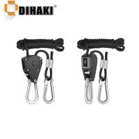 Adjustable 1Pair Pulley Sling Lifting Rope Ratchet Hook Max Load 150lbs/68kg Lifter Hangers Assembly Sling Lifting Pulley Hooks