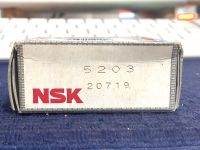 5203 ( 17 x 40 x 17.5 mm. ) NSK Angular Ball Bearing ลูกปืนเม็ดกลม สองแถว พลิกแนวแกนเองได้  3203