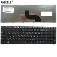 GZEELE ใหม่ RU แป้นพิมพ์แล็ปท็อปสำหรับ Acer Aspire E1-571G E1-531 E1-531G E1 521 531 571 E1-571 E1-521 E1-521G สีดำรัสเซีย