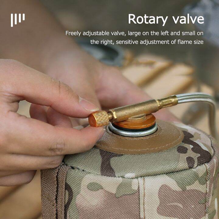 Outdoor Camping Windproof Stoves Adapter Cooking Stainless Steel Live Electric Stove Connector