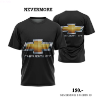 2023 Summer NEVERMORE T-shirt 3D Suitable for Men and Women fashion versatile t-shirt