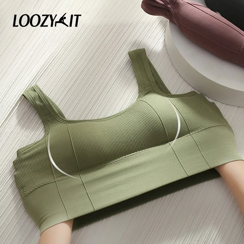 Breathable Sports Bra Shockproof Crop Anti-sweat Fitness Top
