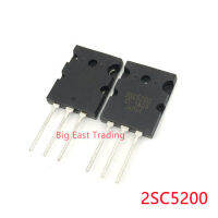 ทรานซิสเตอร์เครื่องขยายเสียง2SC5200 2ชิ้น C5200รับประกันคุณภาพ