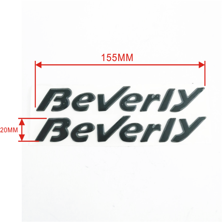 รถจักรยานยนต์ยก3d-สัญลักษณ์โครเมี่ยมสติกเกอร์รูปลอกสำหรับ-piaggio-beverly-500