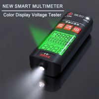 BSIDE New Digital Multimeter Voltage Tester Detector Color Display Non-Contact Electric Pen Dual Range Ohm Hz NCV Multimetro Electrical Trade Tools Te