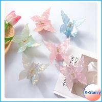 X-STARRY อุปกรณ์เสริมผม คลิปผมผีเสื้อ ด้านหลังของศีรษะ ฝรั่งเศสย้อนยุค การจับผม คลิปกล้วยแบบหนีบ ขดม้วนด้วย กิ๊บติดผม ผู้หญิงผู้หญิงผู้หญิง