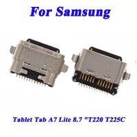 [HF14] 1-5ชิ้นสำหรับ Samsung แท็บเล็ตพีซีแท็บ A7 Lite 8.7 Quot; T220 T225c Type-C USB แจ็คซ็อกเก็ตชาร์จพอร์ตเชื่อมต่อปลั๊กฐาน