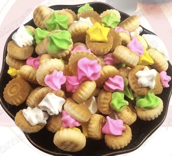 花仔饼 糖霜饼 小花饼 糖花饼童年回忆饼干iced Gem Meringue Biscuit Lazada