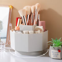 Cosmetic Organizer 360 Degree Rotating Makeup Brush Case Holder Lipstick Holder Eyebrow Pencil Storage Tube