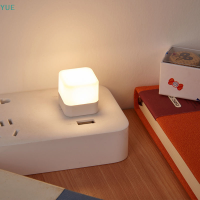 ?【Lowest price】YUE 1pcs USB Plug Lamp MINI LED Night Light Power Bank ชาร์จหนังสือไฟขนาดเล็กรอบอ่านตาป้องกันโคมไฟค่ายอุปกรณ์