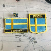 bjh☽  SWEDEN Flag Embroidery Patches Badge  Decoration