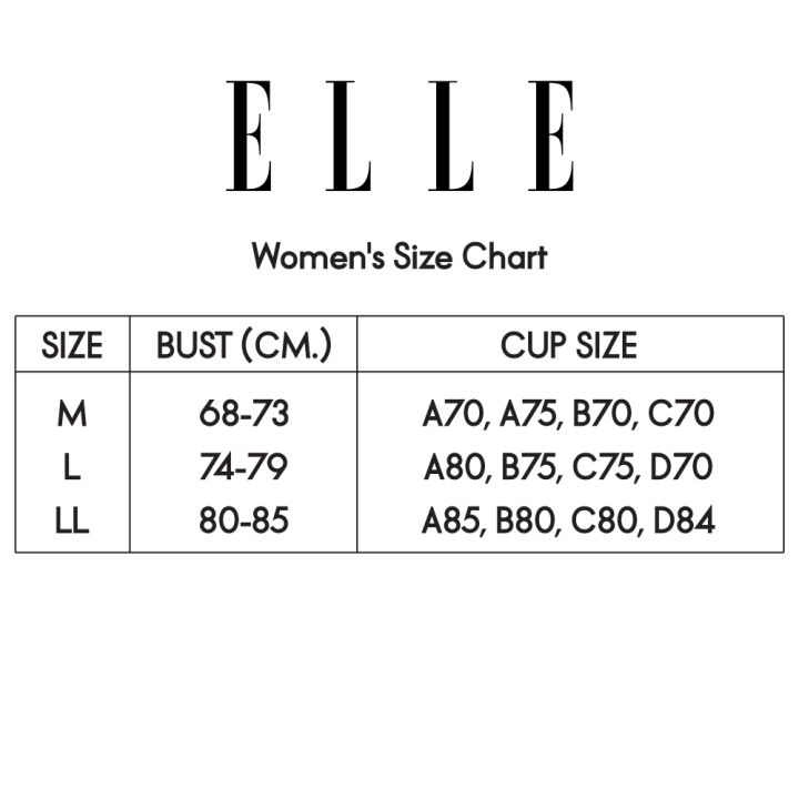 elle-lingerie-เสื้อบังทรง-collection-elle-wonder-คอลเลคชั่นชุดชั้นในสไตล์classic-lh1836