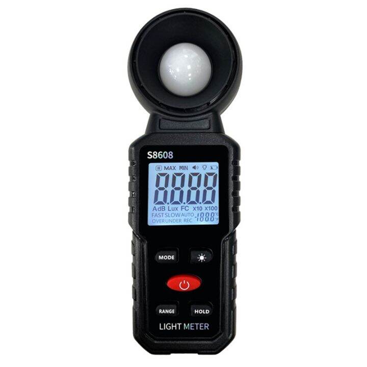 Digital Illuminance Light Meter Tester 200,000Lux Meter Luxmeter
