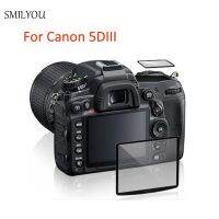 【✆New✆】 uk7asf Smilyou อุปกรณ์ป้องกันหน้าจอกระจก Lcd ระดับมืออาชีพ1ชิ้นสำหรับ Canon 5Diii กระจกขนาดกะทัดรัดอุปกรณ์เสริมกล้องฟิล์มป้องกัน