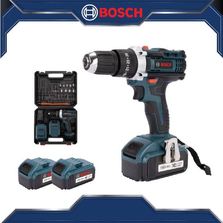 bosch-สว่านไร้สาย-199v-สว่านแบต-สว่านไขควงกระแทกไร้สาย-3-ระบบ-เจาะกระแทกได้-cordless-impact-drill-สว่านกระแทก-ไร้สาย-เยี่ยมมาก