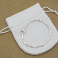 basic chain pan DIY bracelet silver color silver plate serpentine high density snake chain